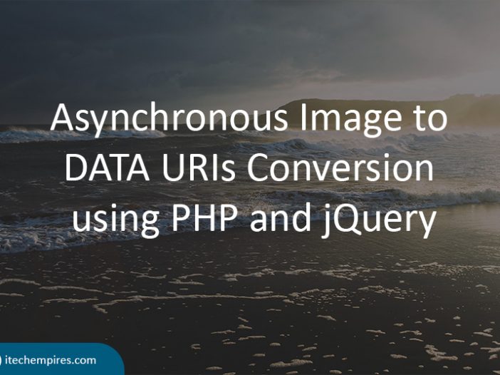 Asynchronous Image to DATA URIs Conversion using PHP and jQuery