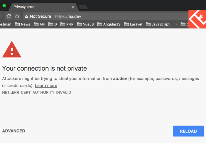 google chrome .dev domain-issue fix